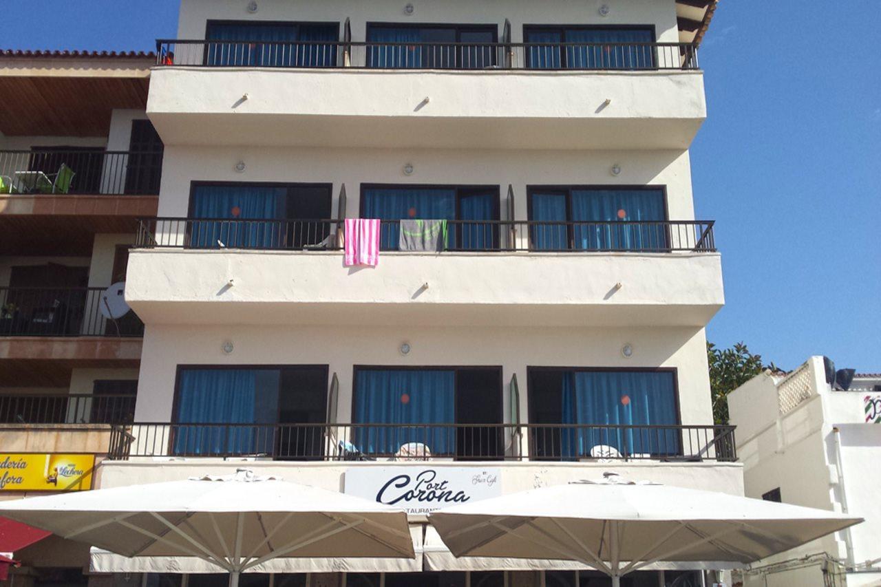 Hostal Port Corona Cala Ratjada (Mallorca) Exterior foto